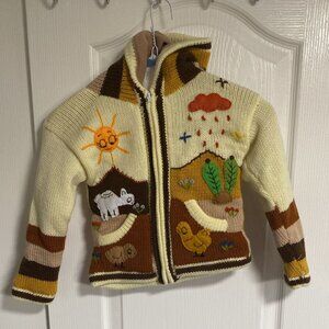 PERUVIAN WOOL SWEATER KID